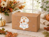 “You’re Going to Love This a Latte” Fall Packaging Sticker Sheet
