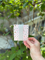 Christmas gift card pocket detail