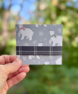 Winter Wonderland card banner detail